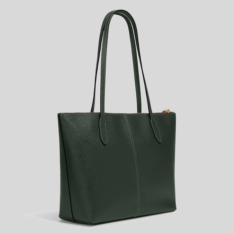 Tote zip store coach