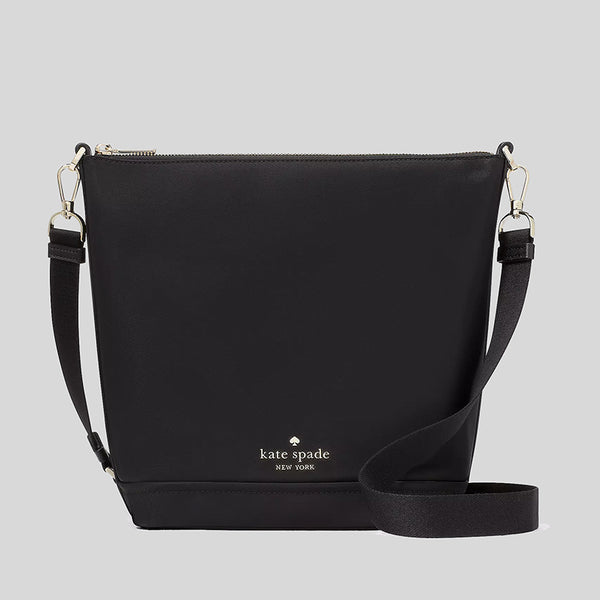 Kate Spade Chelsea Duffle Crossbody Bag Black KC444 LussoCitta