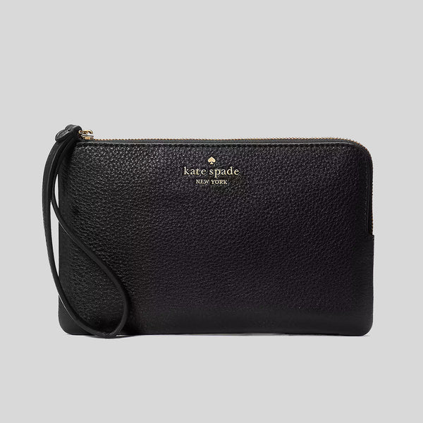 Kate spade best sale black wristlet wallet