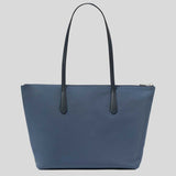 KATE SPADE Kitt Nylon Medium Tote Blue Stone KG460