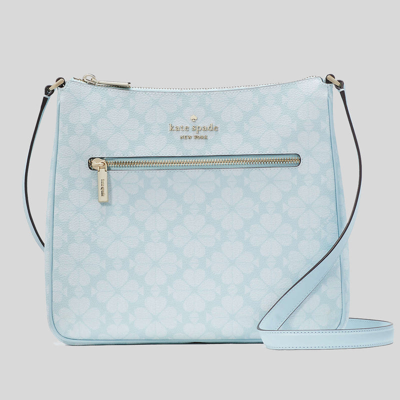 KATE SPADE Signature Spade Flower Swingpack Crossbody Bag Blue Glow Multi KG481