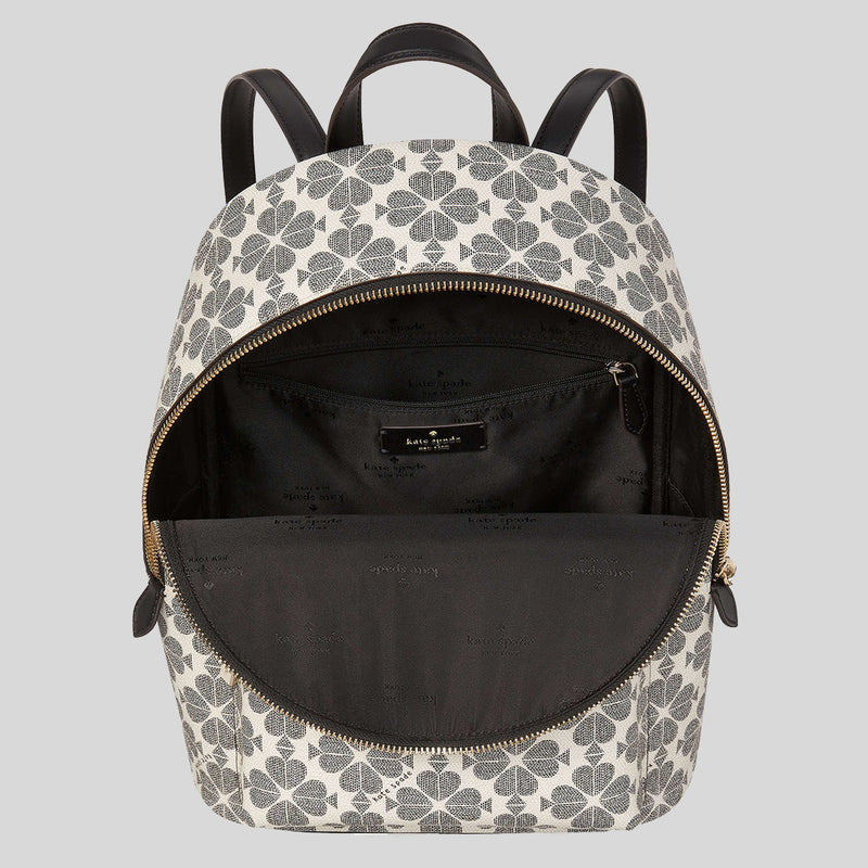 Kate spade black floral backpack sale