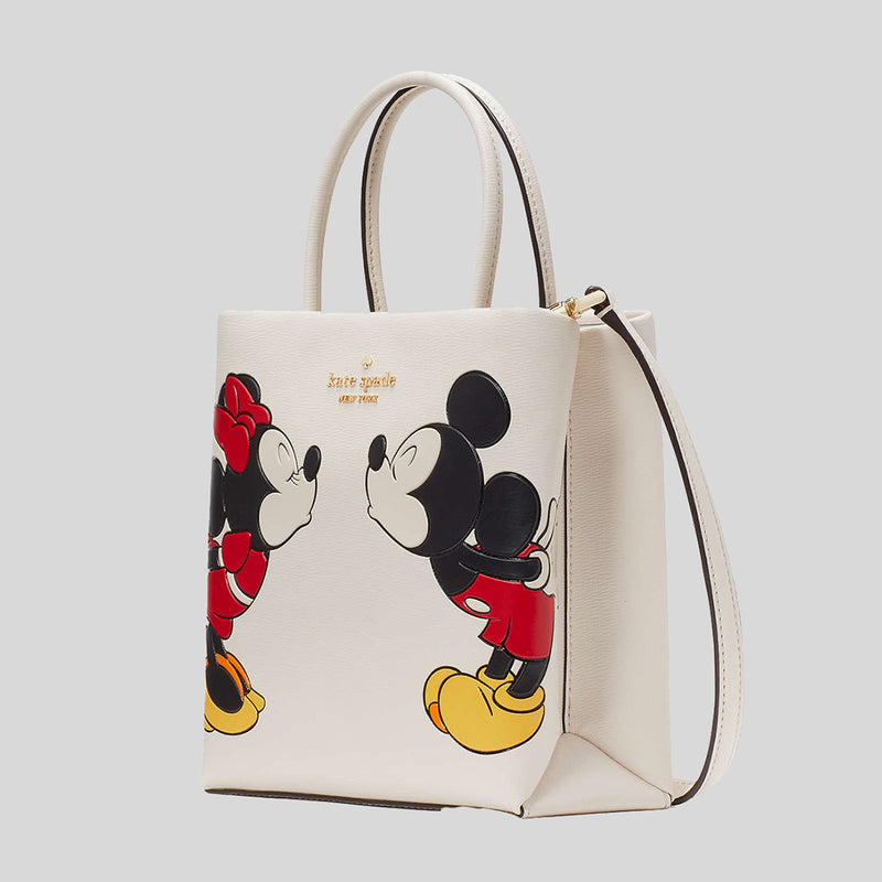 KATE SPADE Disney X Kate Spade New York Minnie Mini Tote Parchment Multi KG591