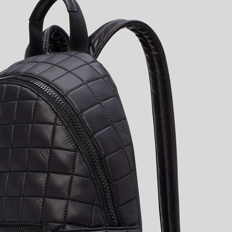 Kate spade black quilted backpack best sale