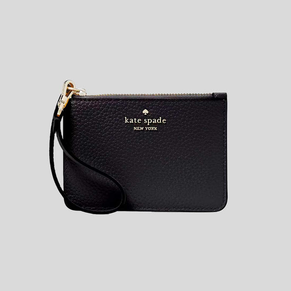 KATE SPADE Lena Small Wristlet Black KH789