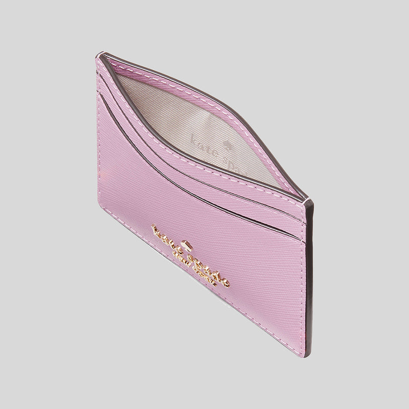 KATE SPADE Madison Small Slim Card Holder Berry Cream KI368