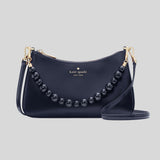 KATE SPADE Madison Faux Pearl Medium Convertible Crossbody Bag Parisian Navy KI932