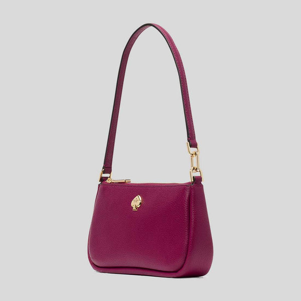 KATE SPADE Kayla Convertible Wristlet Dark Raspberry KK057