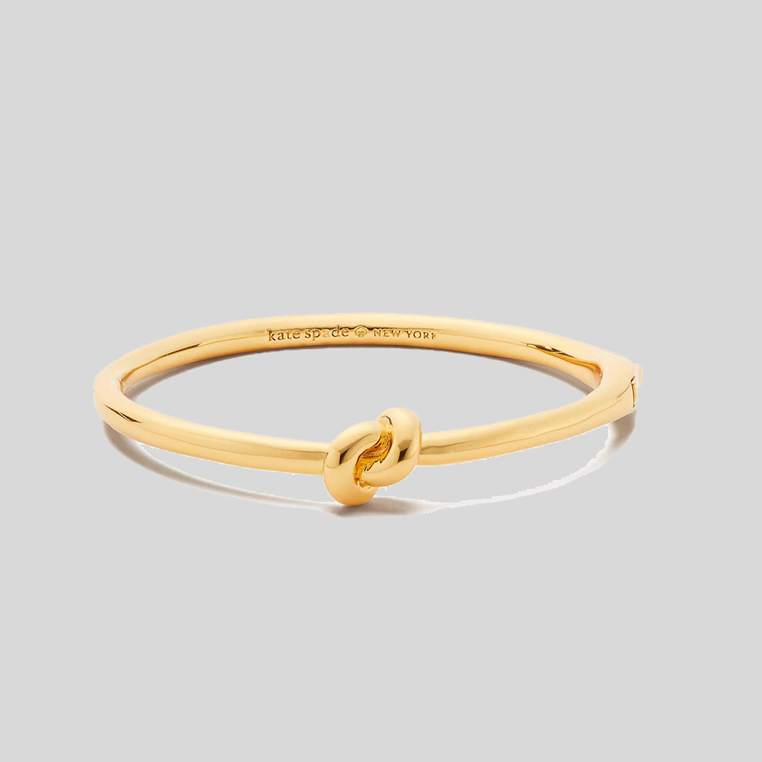 Kate Spade Sailor's Knot Hinge Bangle Gold O0R00065 – LussoCitta