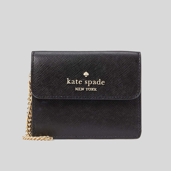 NEW Kate Spade Madison Saffiano Leather Small Card Case Wallet Blue KC591  $159