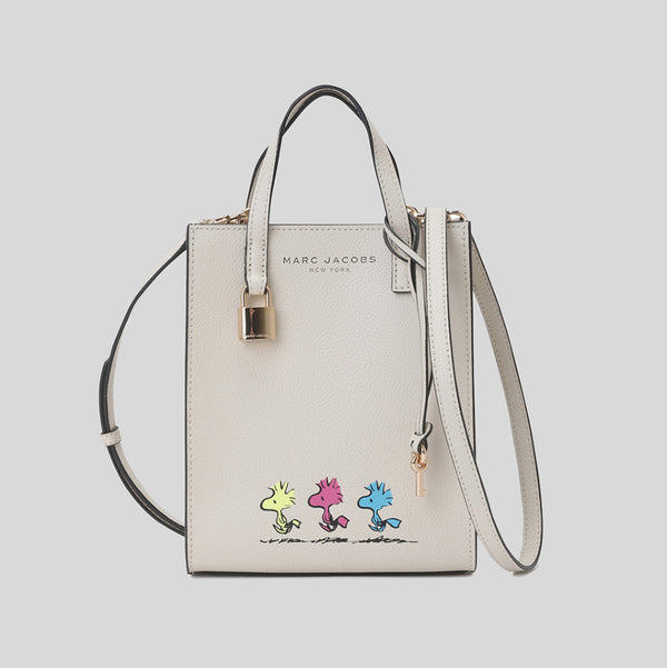 Marc Jacobs Grind 3 Woodstock Micro Tote Marshmallow 4S3HTT015H01