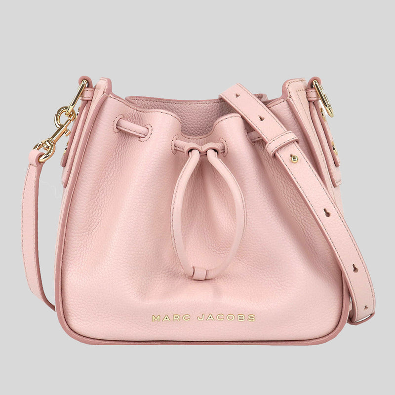 The marc jacobs discount leather crossbody bucket bag