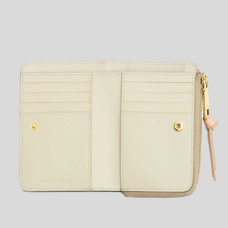 MARC JACOBS The Snapshot Slim Bifold Wallet Khaki Multi 2F3SMP061S07