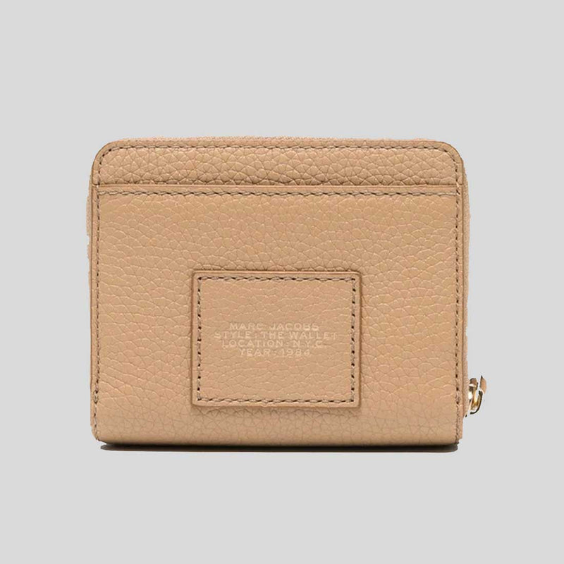 MARC JACOBS The Leather Mini Compact Wallet Camel 2R3SMP044S10