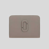 MARC JACOBS The Covered J Marc Mini Compact Wallet Cement 2S4SMP007S02