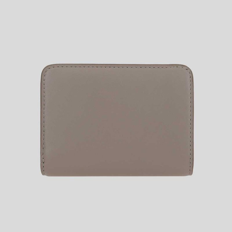 MARC JACOBS The Covered J Marc Mini Compact Wallet Cement 2S4SMP007S02