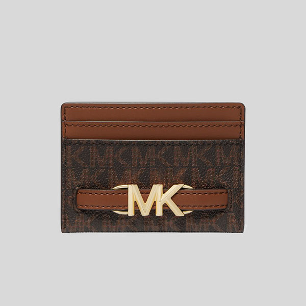 Michael Kors Reed Large Logo Card Case Brown 35S3G6RD3B