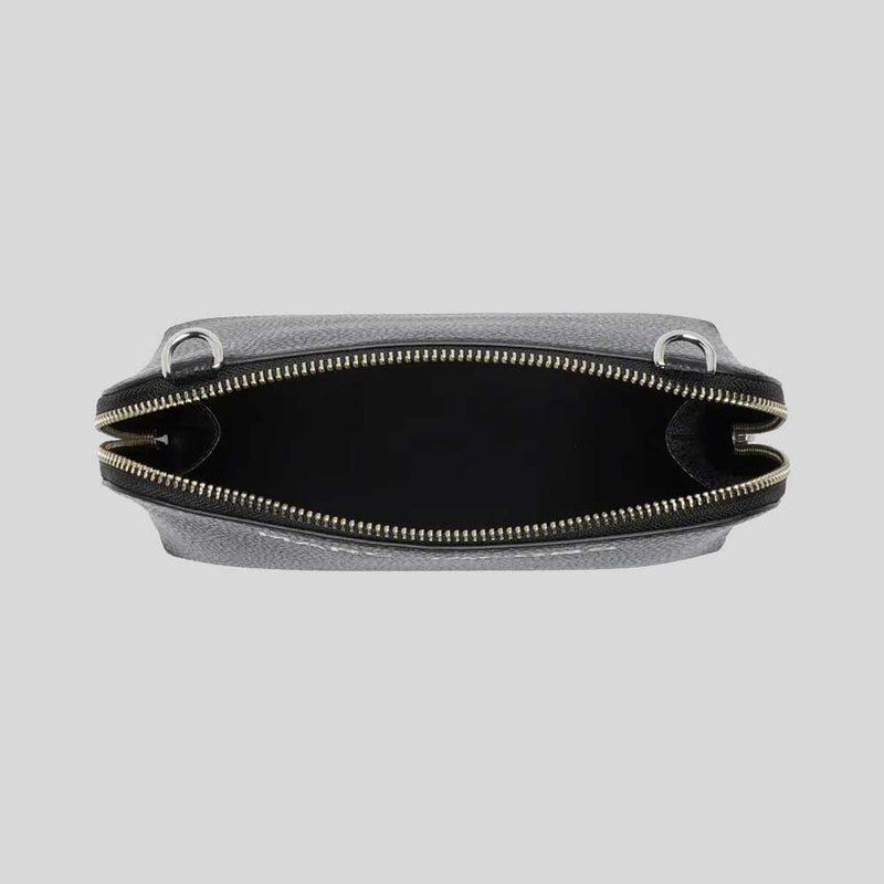 MARC JACOBS Grind Leather Crossbody Pouch Black 4F4HCR006H01