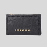 MARC JACOBS Groove Small Slim Bifold Wallet Black 4P4SMP025S01 lussocitta lusso citta