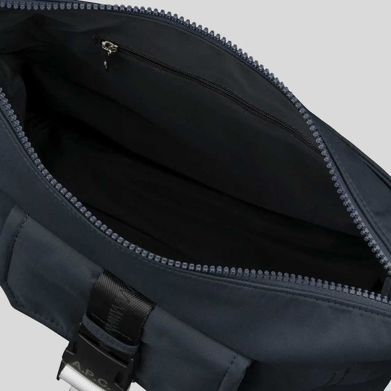 A.P.C. Trek Satchel Dark Navy Blue PAAFHH61734IAK