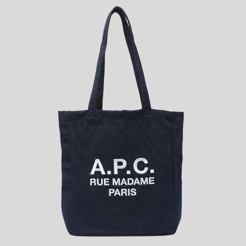 lussocitta lusso citta A.P.C Rue Madame Unisex Tote Bag Dark Navy Blue PSAJSM61937IAK