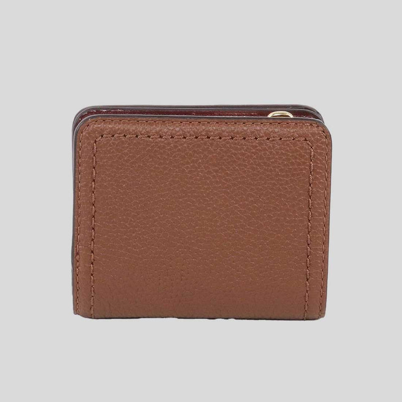 MARC JACOBS Groove Mini Compact Wallet Cognac S101L01SP21