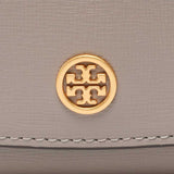 TORY BURCH ROBINSON Chain Wallet Gray Heron 137152