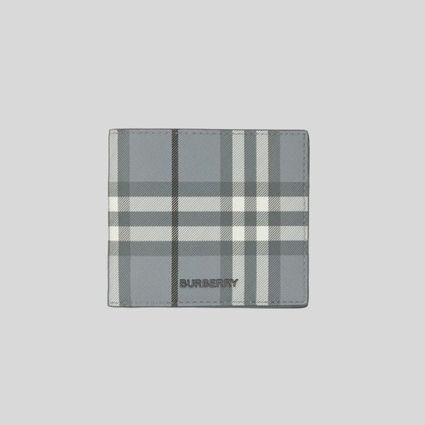 Burberry Calfskin House Check Bi-Fold Wallet, Burberry Small_Leather_Goods