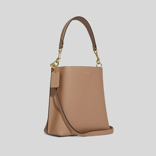 Coach Mollie Bucket Bag 22 Taupe CA177