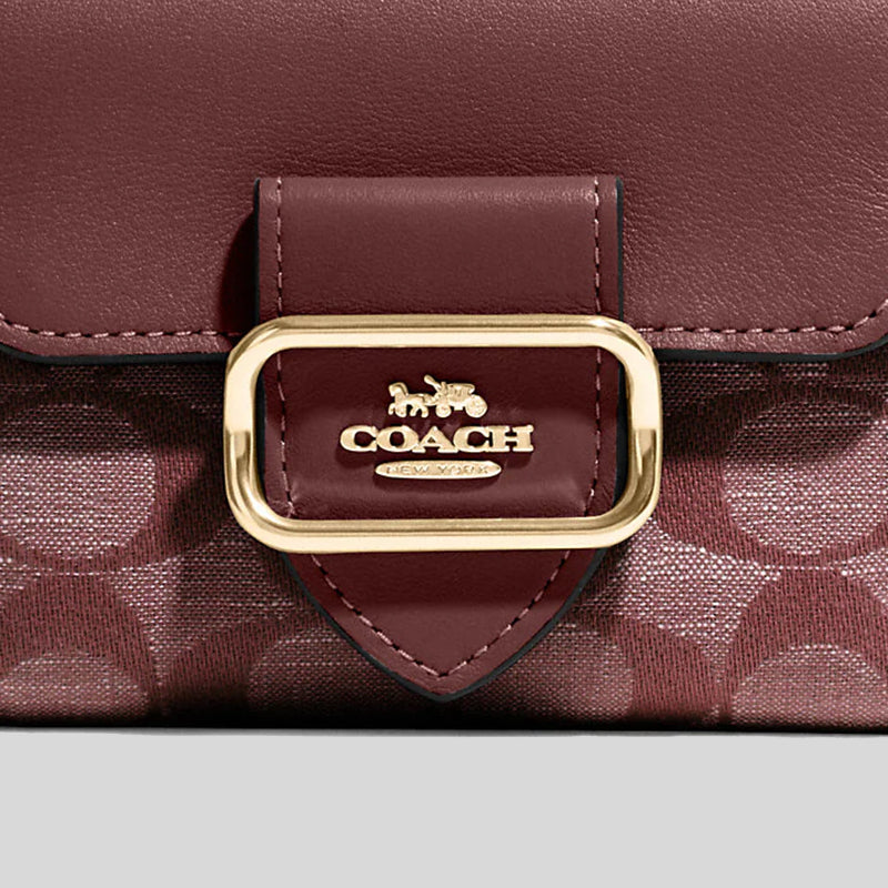 Coach wallet with online buckle