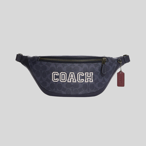 Coach - Pebbled Leather Belt Bag Black | www.luxurybags.eu
