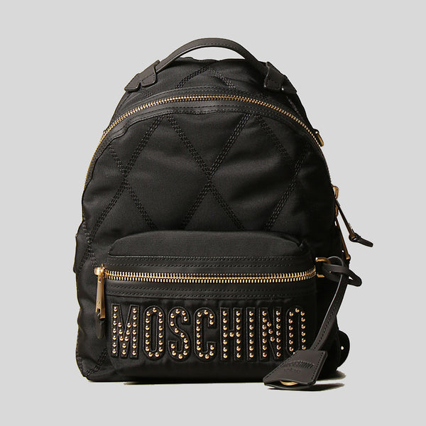 Moschino quilted cheap nylon backpack